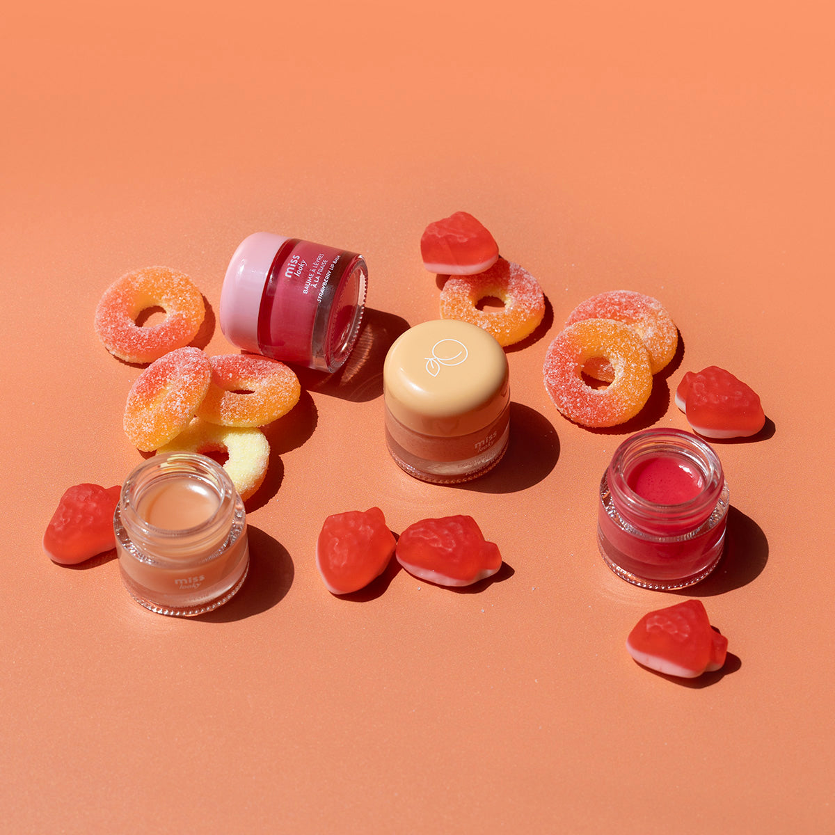 Miss Looky Exfoliant pour les lèvres Kissies - Pêche