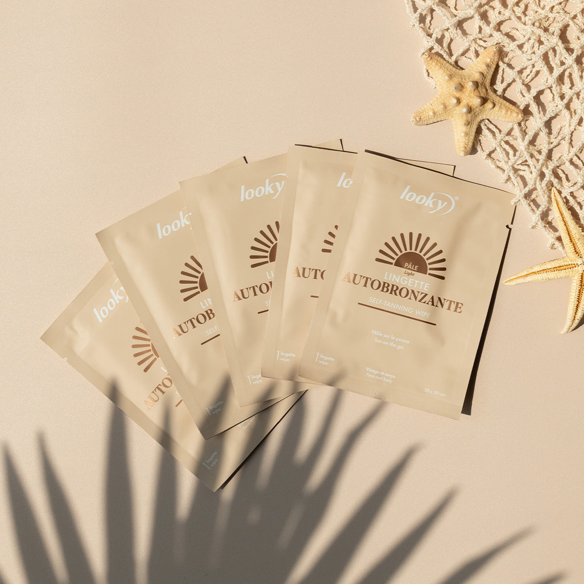 Looky Lingettes Autobronzantes Pâle 5u