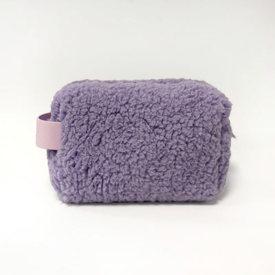 Pochette à Cosmétiques Miss Looky Peluche Violet