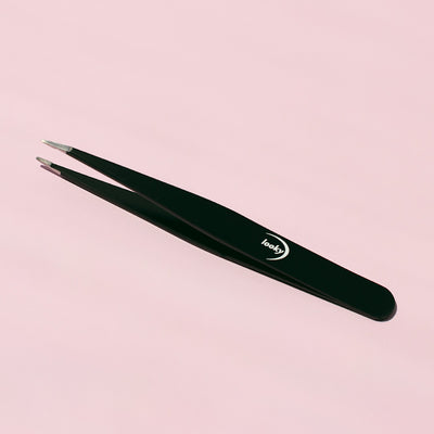 Black Pointed Tweezers