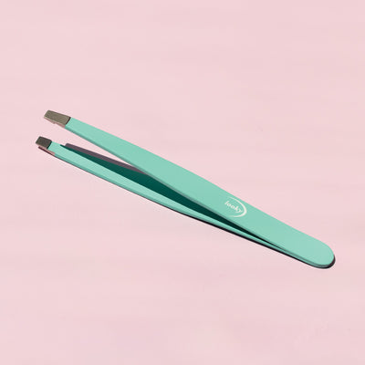 Straight Green Tweezers