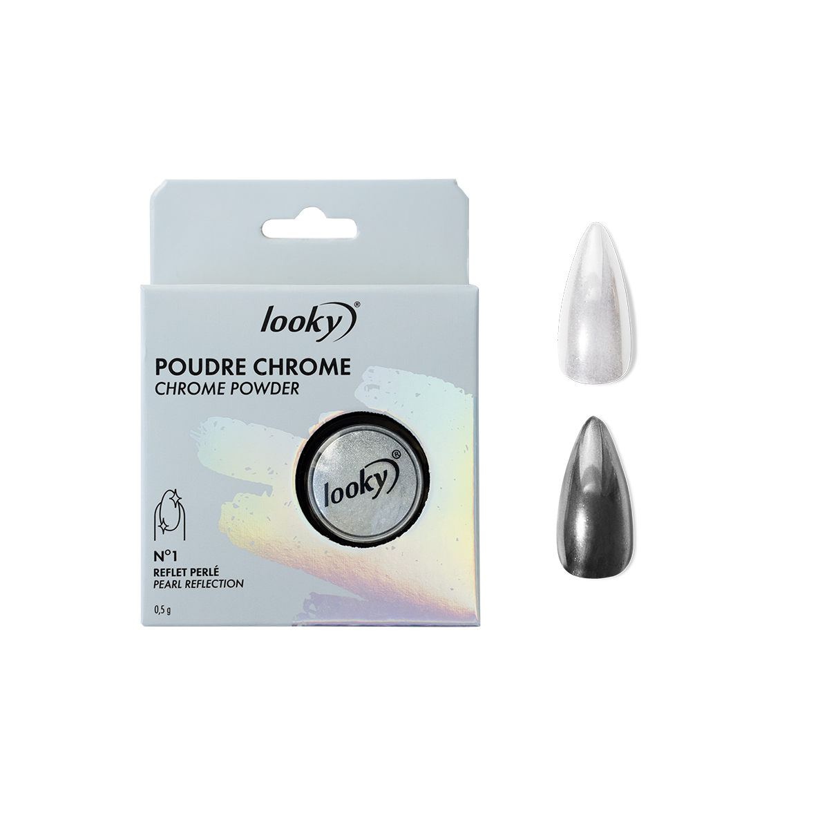 Looky Poudre Chrome #1 Reflet Perlé