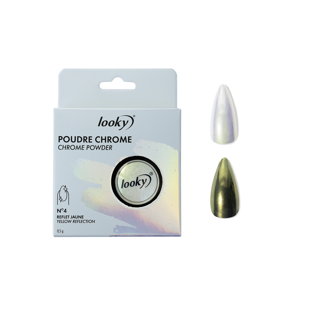Looky Poudre Chrome #4 Reflet Jaune