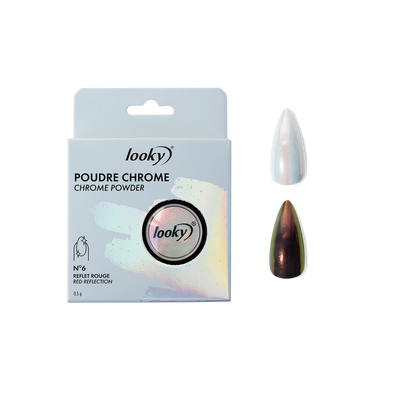 Looky Poudre Chrome #6 Reflet Rouge