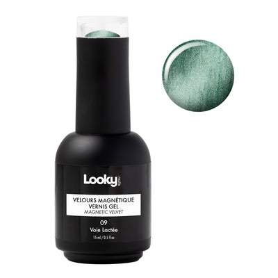 Looky Vernis Gel Velours Magnétique #9 Voie Lactée (Collection Poussières d'étoiles)