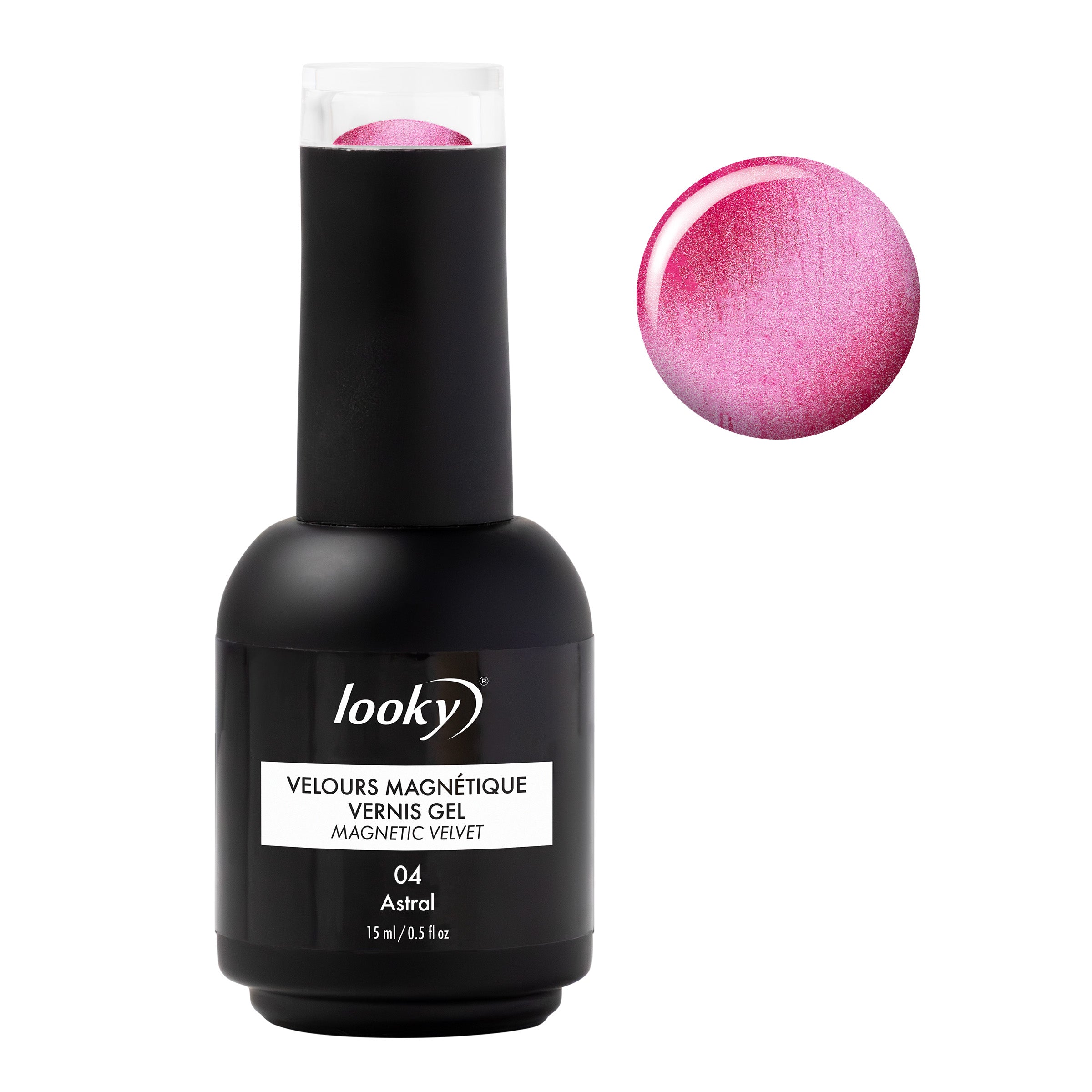 Looky Magnetic Velvet Gel Polish #4 Astral (Stardust Collection)