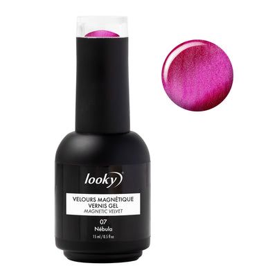 Looky Magnetic Velvet Gel Polish #7 Nébula (Stardust Collection)