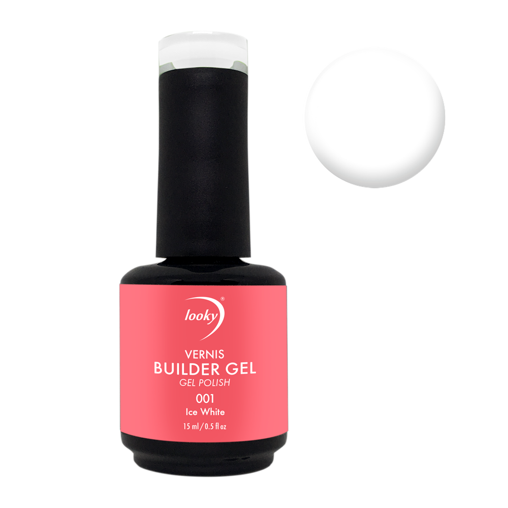 Builder Gel Nail Polish #001 Ice white