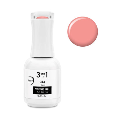 3 in 1 Gel Nail Polish #313 Flora