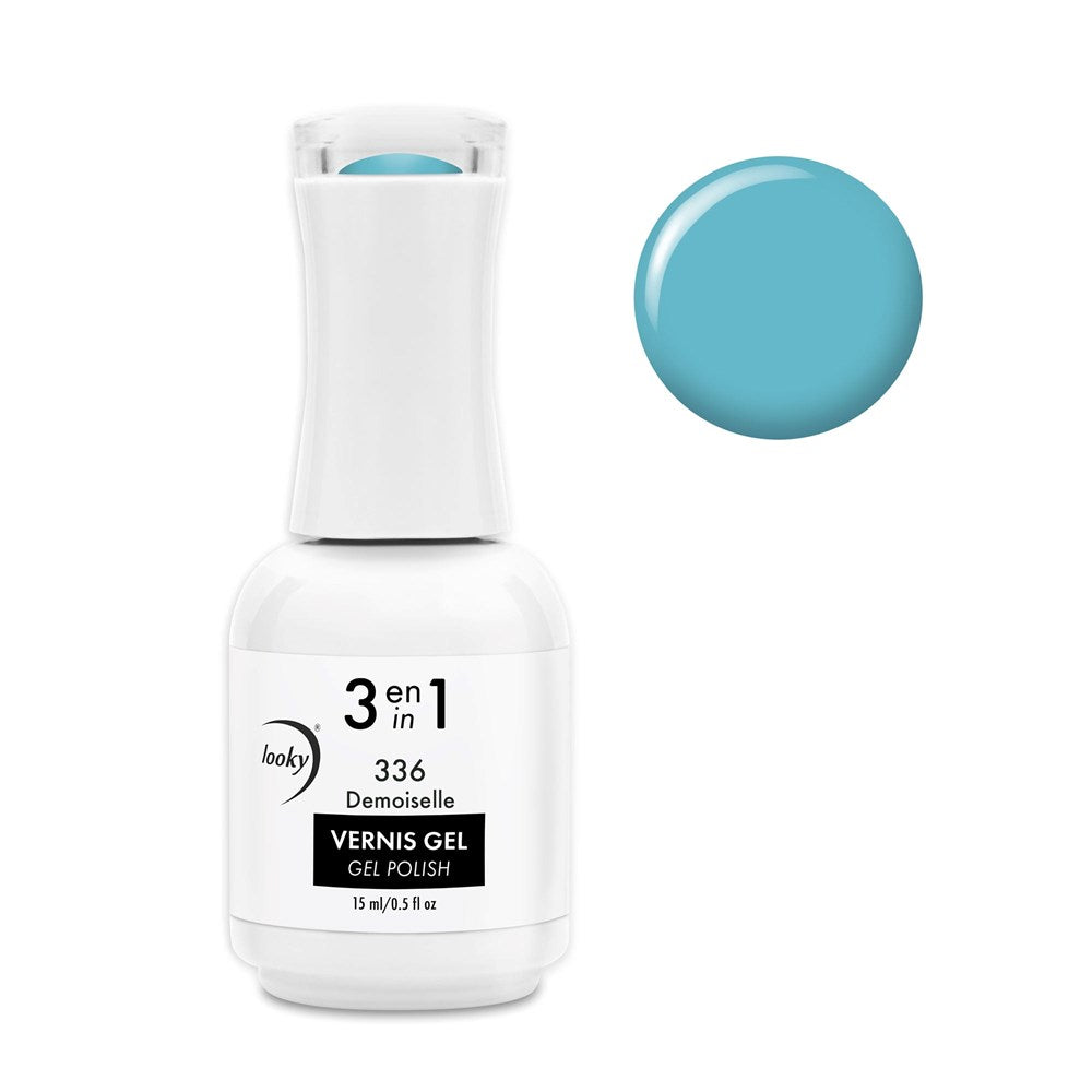 Looky Vernis Gel 3 en 1 #336 Demoiselle (EXCLUSIVITÉ WEB)