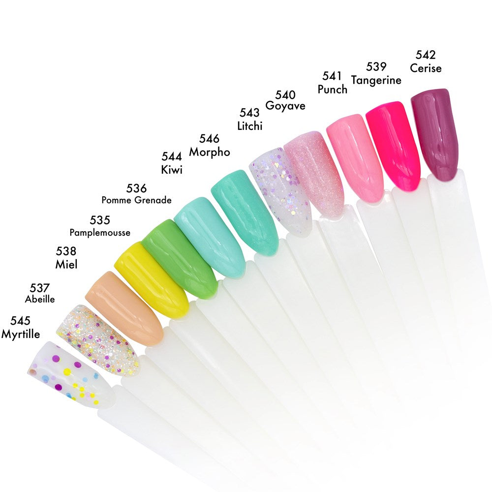 Looky Vernis Gel 3 en 1 #536 Pomme Grenade (Collection Limonade)