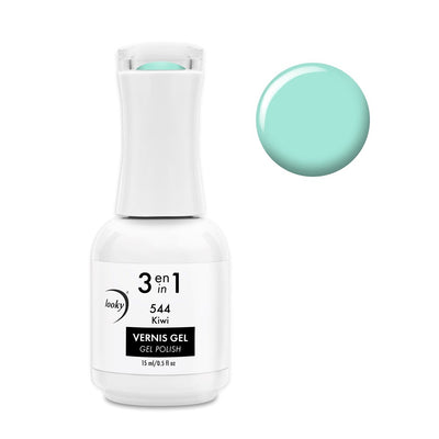 Looky Vernis Gel 3 en 1 #544 Kiwi (Collection Limonade)