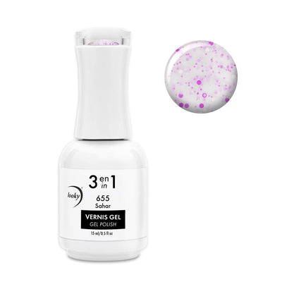 Looky Vernis Gel 3 en 1 #655 Sahar (Crazy Love)