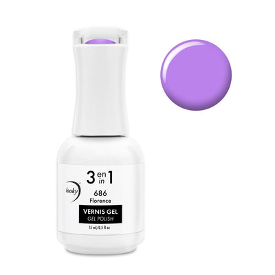 Looky Vernis Gel 3 en 1 #686 Florence (Collection Milkshake)