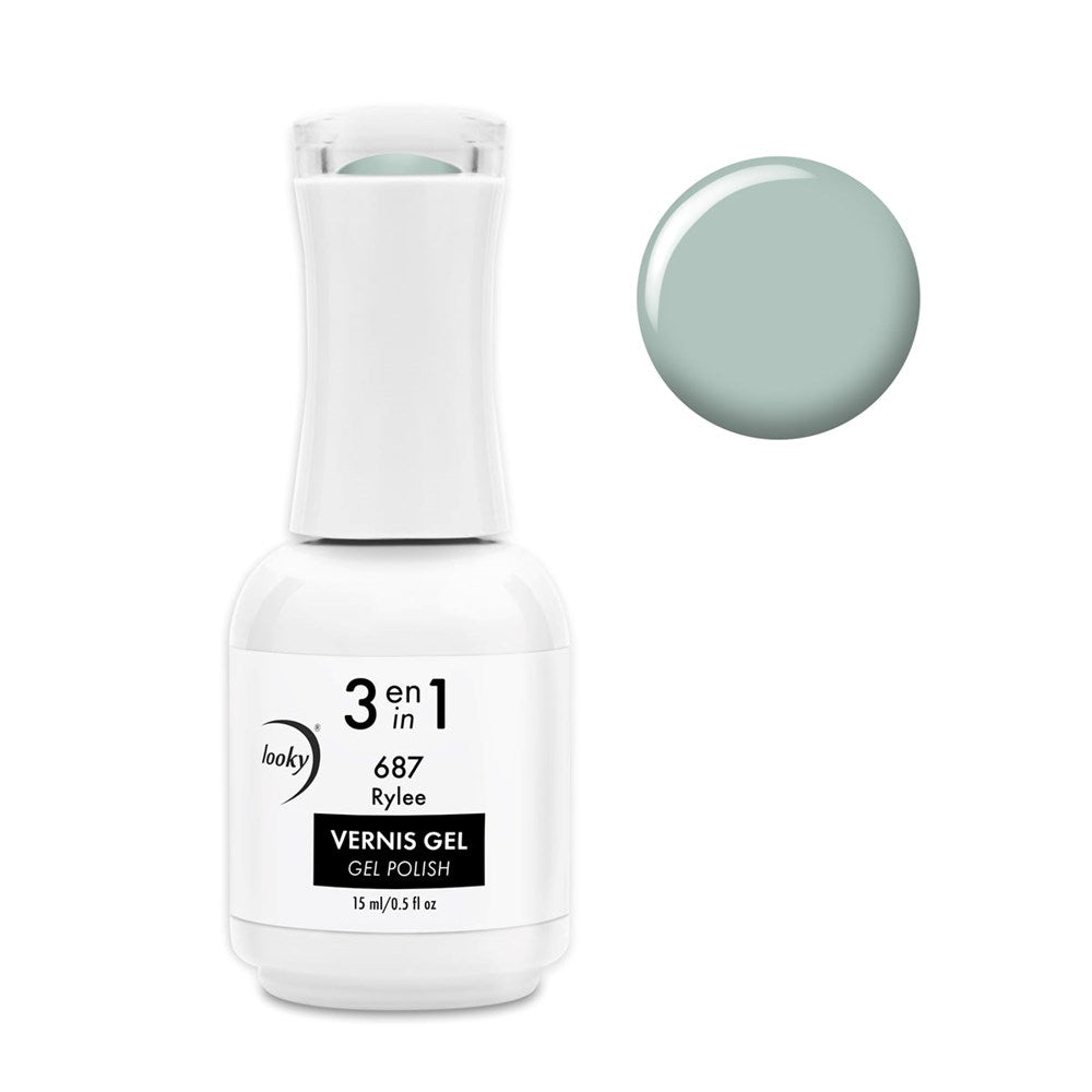 Looky Vernis Gel 3 en 1 #687 Rylee (Collection Milkshake)