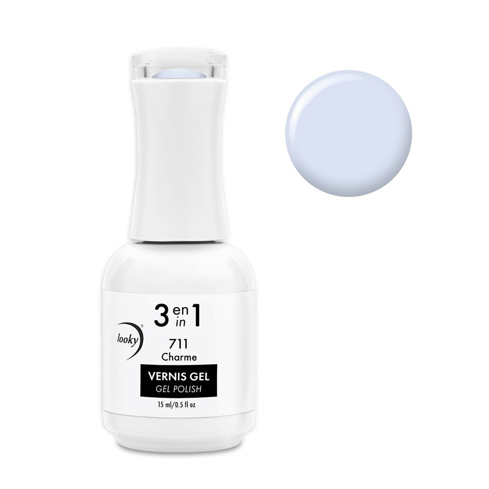 Looky Vernis Gel 3 en 1 #711 Charme (Collection Été Sarah Couture 2022)