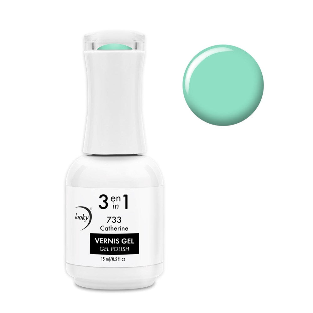 Looky Vernis Gel 3 en 1 #733 Catherine (Collection Sunset)