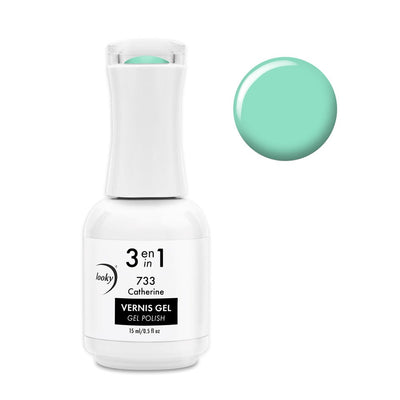 Looky Vernis Gel 3 en 1 #733 Catherine (Collection Sunset)