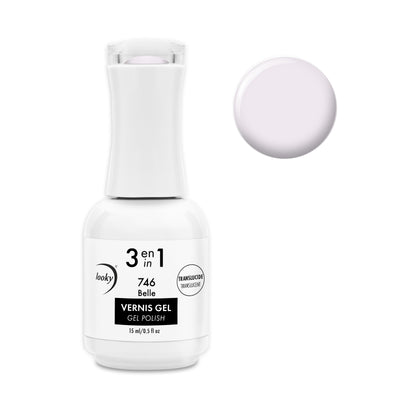 Looky Vernis Gel 3 en 1 #746 Belle (Collection Cotton Candy) (EXCLUSIVITÉ WEB)