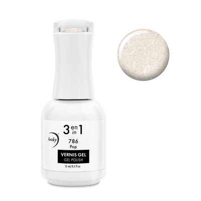 Looky Vernis Gel 3 en 1 #786 Pop (Collection Champagne)