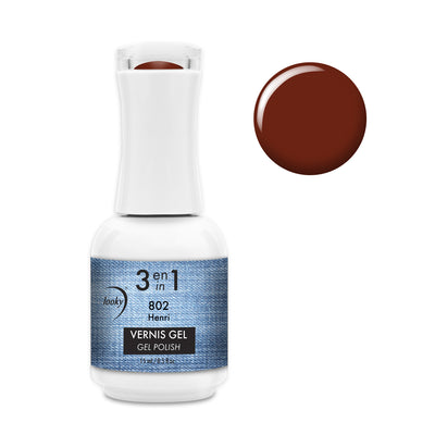 Looky Vernis Gel 3 en 1 #802 Henri (Collection MANucure)