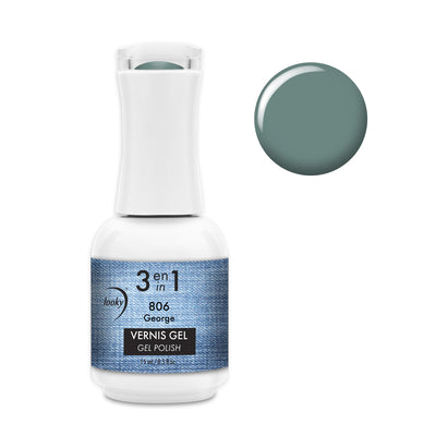 Looky Vernis Gel 3 en 1 #806 George (Collection MANucure) (EXCLUSIVITÉ WEB)