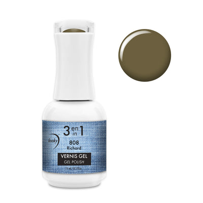 Looky Vernis Gel 3 en 1 #808 Richard (Collection MANucure) (EXCLUSIVITÉ WEB)