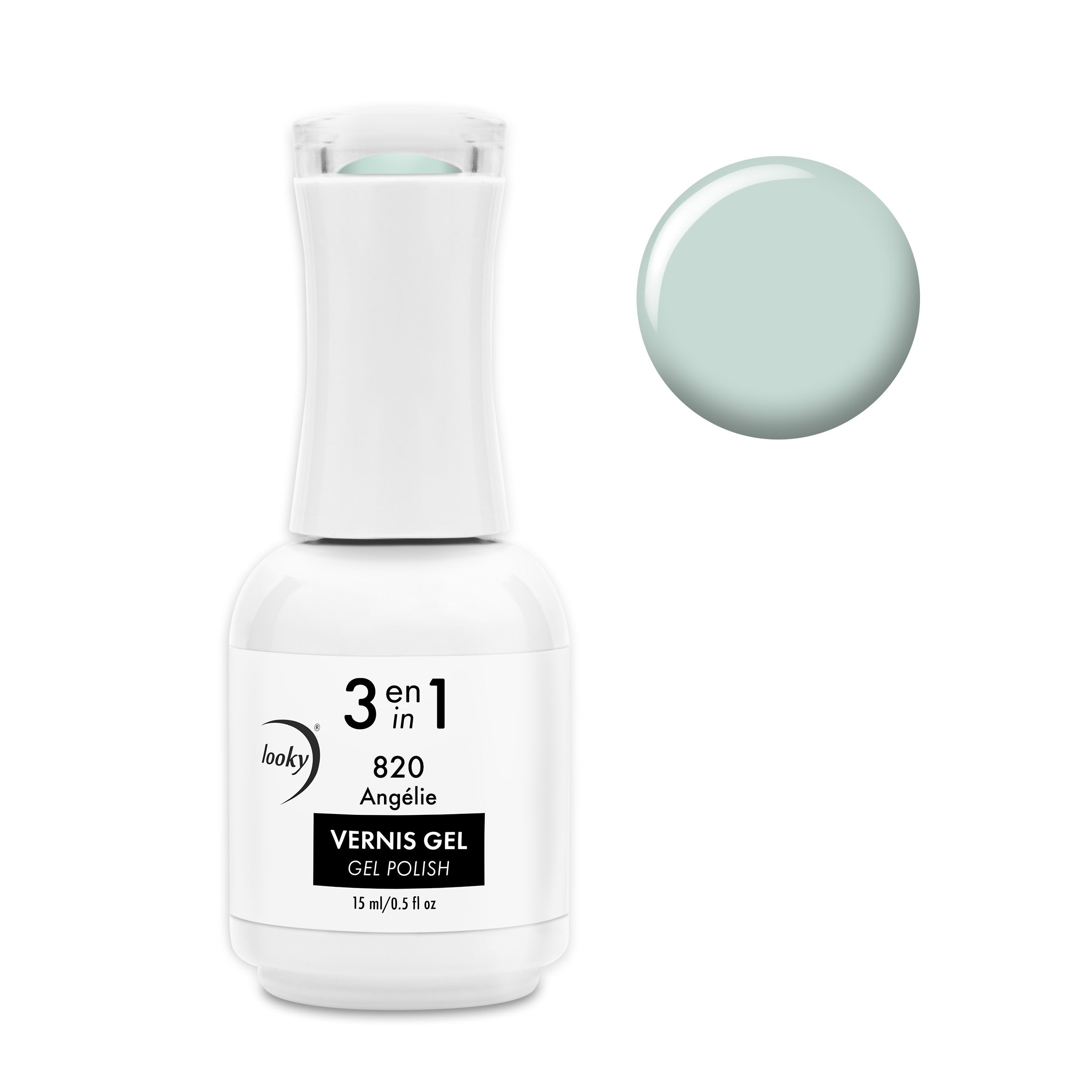 3 in 1 Gel Nail Polish #820 Angélie (Après-Ski Collection)