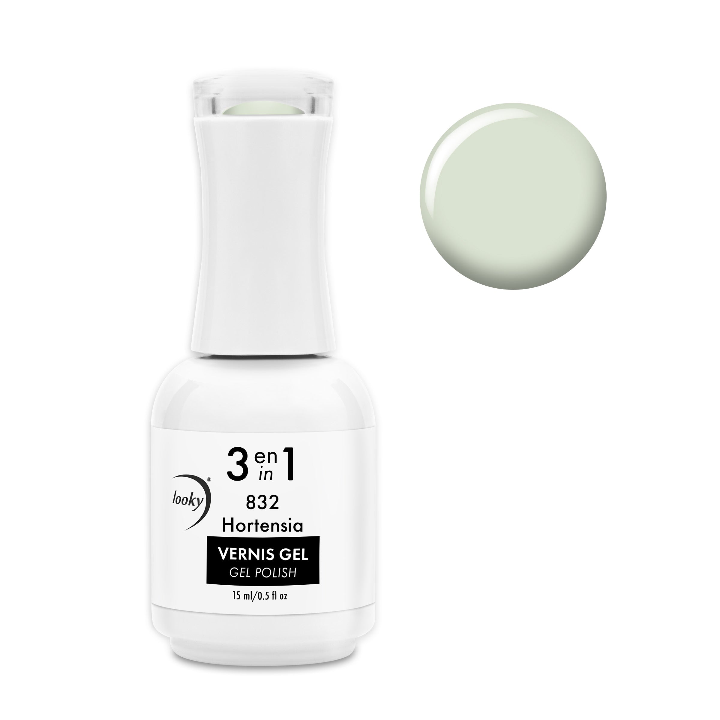 3 in 1 Gel Nail Polish #832 Hortensia (Effluves de Printemps Collection)