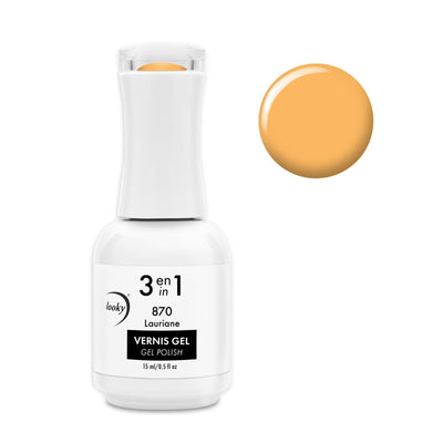 Looky Vernis Gel 3 en 1 #870 Lauriane (Collection Ciao Bella! )