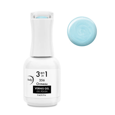 Looky Vernis Gel 3 en 1 #356 Ormeau (Collection Nacre de Perle) (EXCLUSIVITÉ WEB)