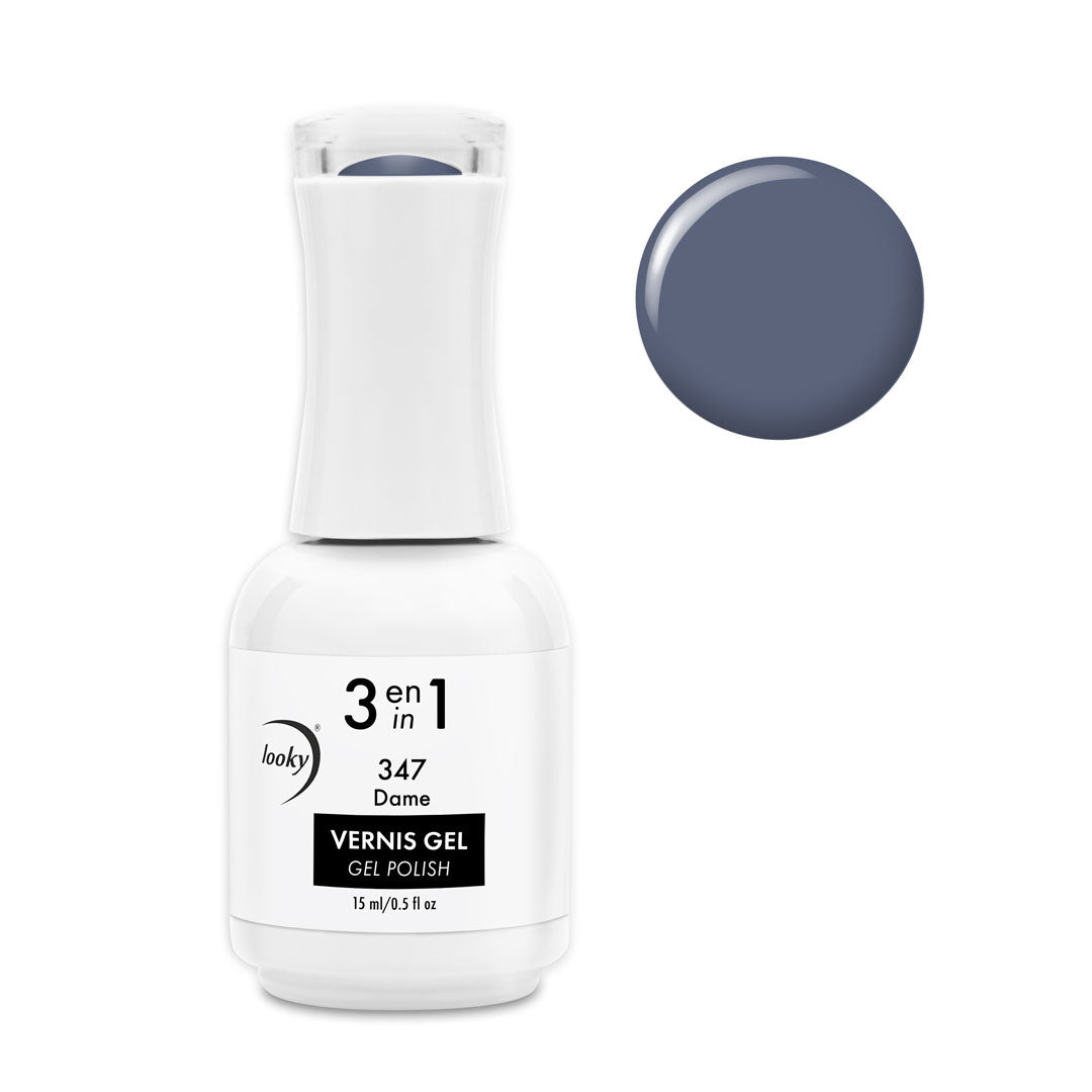 Nail Polish Gel 3 in 1 #347 Lady