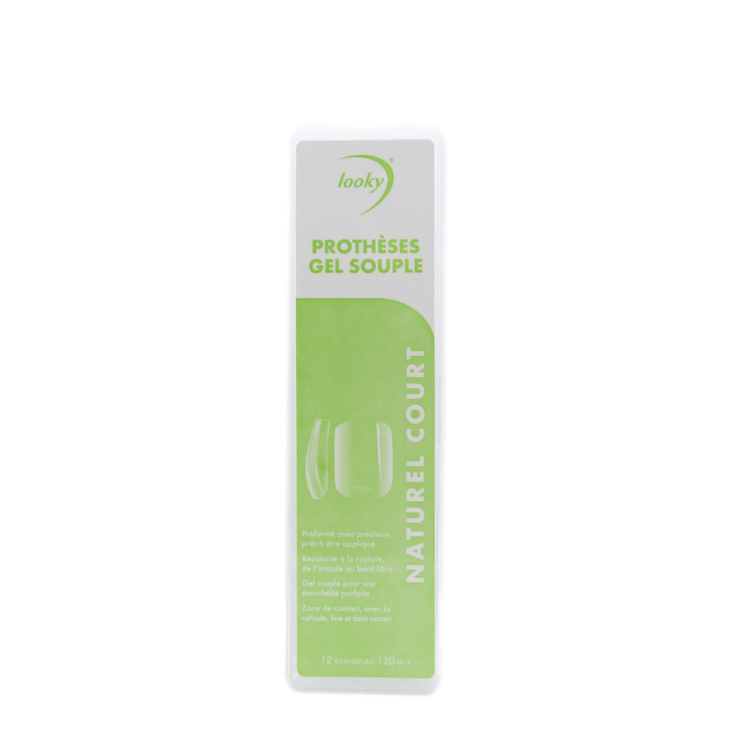 Looky Prothèses en Gel Souple Naturel Court
