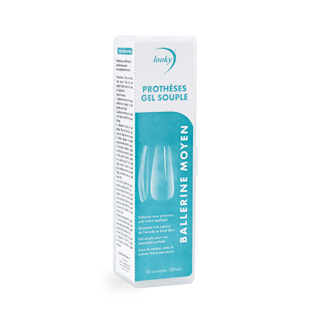 Looky Soft Medium Ballerina Gel Tips 