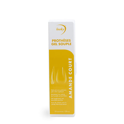 Looky Prothèses en Gel Souple Amande Court