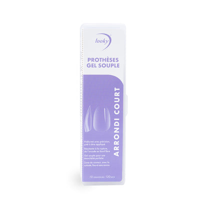 Looky Prothèses en Gel Souple Arrondie Court